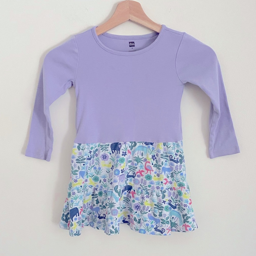 Tea Collection Cotton Animal Dress